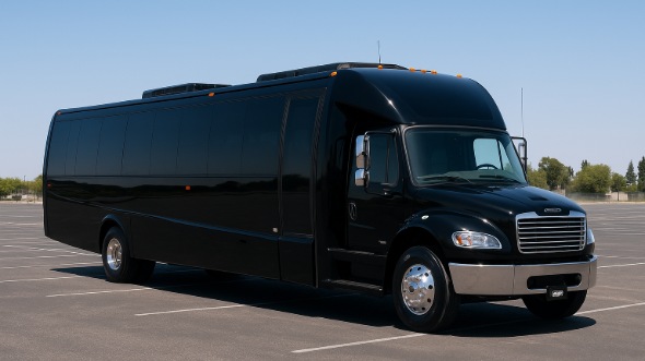 Exterior of Charter Bus Company Maple Grove's 15 Passenger Minibus in Maple Grove