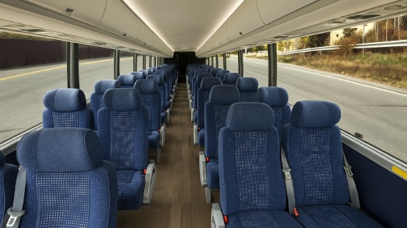 maple grove 25 passenger minibus inside