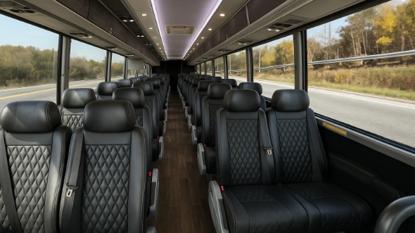 maple grove 30 passenger minibus inside