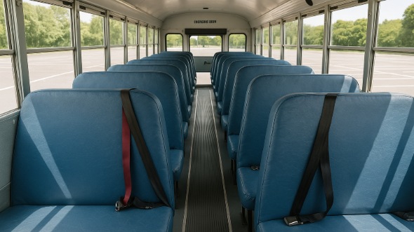 maple grove school bus rental inside